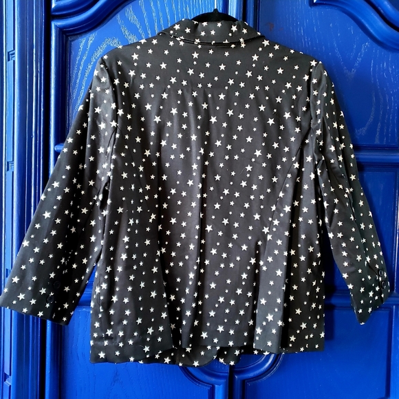Vintage Star Semi Cropped Blazer Y2K Joan Rivers - Picture 4 of 15